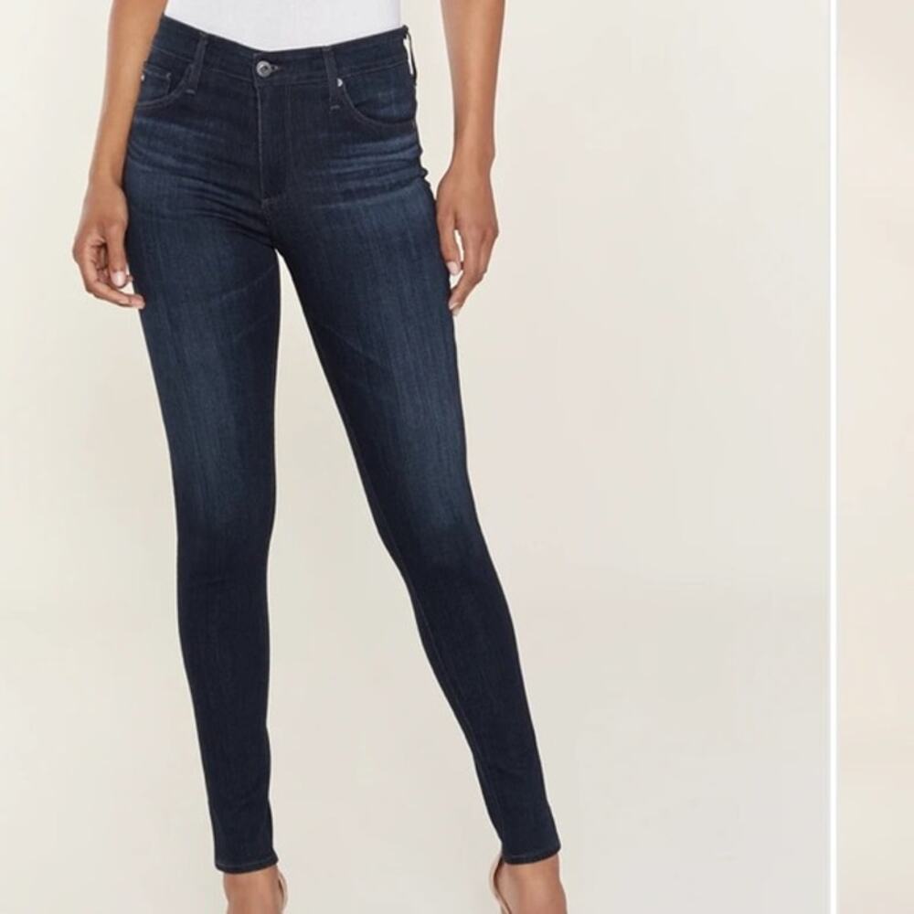 AG Jeans‎ Womens Size 28 Adriano Goldschmied The Farrah High Rise Skinny Denim
